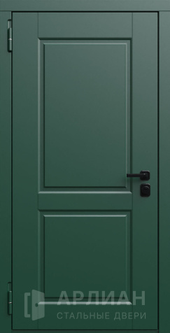 Фото №2 «Белая входная дверь с панелью МДФ №709»